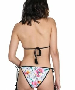 Salty Ink Island Escape Tri Set Black -Cheap Swimweargalore Store slt18570 100 salty ink island escape tri tie side set white b
