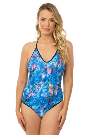 Salty Ink Desert Palm One Piece Blue 1 Salty Ink Desert Palm One Piece Blue