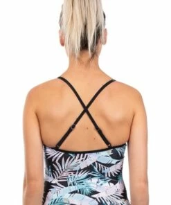Salty Ink Las Palmas Tankini Separate Neon -Cheap Swimweargalore Store slt2023las929 las palmas tankini separate b