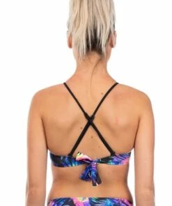 Salty Ink Las Palmas High Neck Crop Black -Cheap Swimweargalore Store slt2035las018 las palmas high neck crop b 1