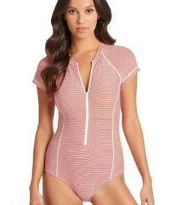 Sea Level Positano Stripe Sunsuit Night Sky -Cheap Swimweargalore Store slvsl1128po.800 sea level positano stripe sunsuit 2