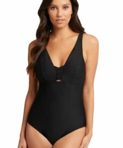 Sea Level Bella D/DD Cup One Piece Black