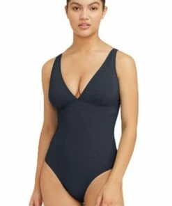 Sea Level Messina Panel Line One Piece Red -Cheap Swimweargalore Store slvsl1296me.400 sea level messina panel line one piece 1