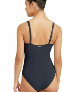 Sea Level Messina Panel Line One Piece Red -Cheap Swimweargalore Store slvsl1296me.400 sea level messina panel line one piece1