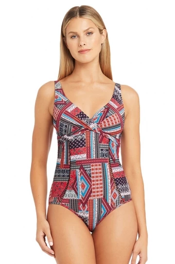 Sea Level Arielle Cross Front One Piece Night Sky 1 Sea Level Arielle Cross Front One Piece Night Sky