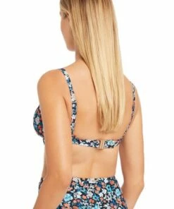 Sea Level Marguerite DD/E Cup Twist Front Bra Night Sky -Cheap Swimweargalore Store slvsl3008mg.406 sea level marguerite dd e cup twist front bra1 1
