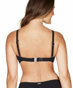 Sea Level Riviera Rib DD/E Cup Twist Front Bra Rose -Cheap Swimweargalore Store slvsl3008rr.001 sea level riviera rib dd ecup twist front bra1 1
