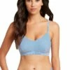 Sea Level Positano Stripe DD/E Cup Underwire Bralette Azure