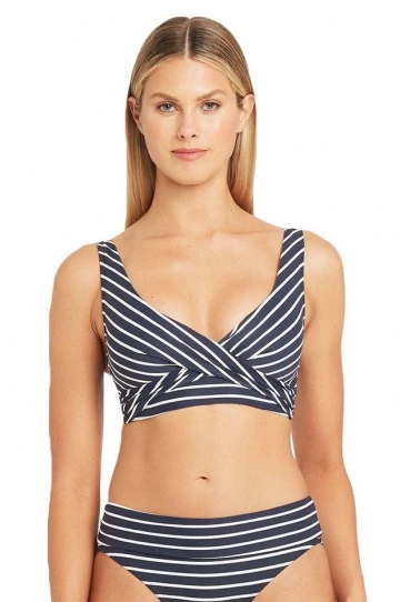 Sea Level Chamarel Cross Front Bra Night Sky 1 Sea Level Chamarel Cross Front Bra Night Sky