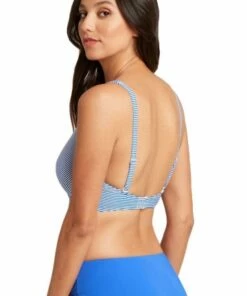 Sea Level Positano Stripe Cross Front Bra Aqua 15 Sea Level Positano Stripe Cross Front Bra Aqua -Cheap Swimweargalore Store slvsl3110po.438 sea level positano stripe cross front bra1 3