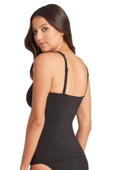 Sea Level Plains D/DD Cup Tankini Separate Black 2 Sea Level Plains D/DD Cup Tankini Separate Black - Image 2