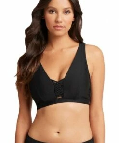 Sea Level Bella D/DD Cup Bralette Black