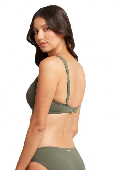 Sea Level Bella Long Line Tri Khaki 2 Sea Level Bella Long Line Tri Khaki - Image 2