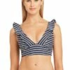 Sea Level Chamarel Bonded Frill Bra Night Sky
