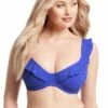 Sea Level Chantilly F Cup Frill Bra Azure