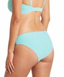 Sea Level Positano Stripe Regular Bikini Pant Night Sky -Cheap Swimweargalore Store slvsl4009po sea level positano stripe regular bikini pant aqua1 2