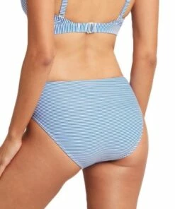 Sea Level Positano Stripe Mid Bikini Pant Night Sky -Cheap Swimweargalore Store slvsl4015po.438 sea level positano stripe mid bikini pant1 3