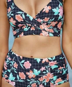 Sea Level Mauritius Gathered High Waist Pant Black -Cheap Swimweargalore Store slvsl4140mt.001 sea level mauritius gathered high waist pant4 1