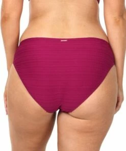 Sea Level Casablanca High Leg Mid Rise Pant Ruby -Cheap Swimweargalore Store slvsl4216cb sea level casablanca high leg mid rise pant back