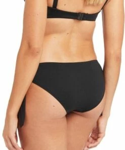 Sea Level Plains Tie Side Regular Pant Black -Cheap Swimweargalore Store slvsl4252p.001 sea level plains tie side regular pant1 1