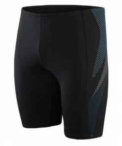 Speedo Mens Tech Panel Jammer Black