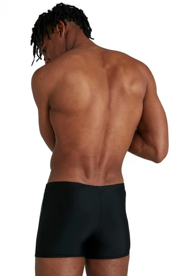 Speedo Mens Tech Placement Aquashort Black 3 Speedo Mens Tech Placement Aquashort Black - Image 3