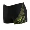 Speedo Mens Medley Logo Aquashort Black/Lime