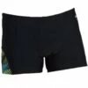 Speedo Mens Allover V Cut Aquashort Black