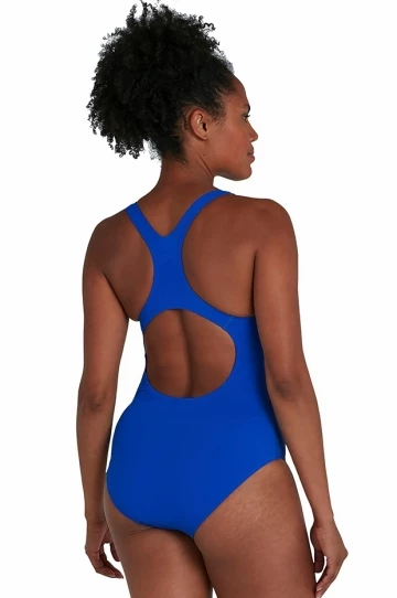 Speedo Digital Placement Medalist One Piece Blue 2 Speedo Digital Placement Medalist One Piece Blue - Image 2