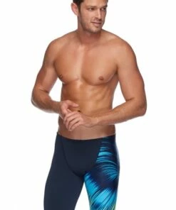 Speedo Mens Fanfare Jammer Navy/Blue -Cheap Swimweargalore Store sp1226g8254.947 speedo mens fanfare jammer2