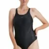Speedo Hyperboom Placement Racerback One Piece Black