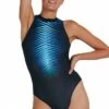 Speedo Digital Hydrasuit One Piece Black/Blue