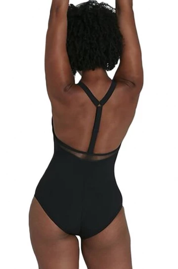 Speedo Gaia Shaping One Piece Black 2 Speedo Gaia Shaping One Piece Black - Image 2