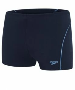 Speedo Mens Endurance Logo Aquashort Navy/Green