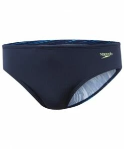 Speedo Mens Fanfare Brief Navy/Blue