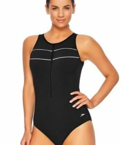 Speedo Spirit Turbo Suit One Piece Black/White