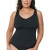 Speedo Endurance Contour Clipback One Piece Black