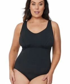 Speedo Endurance Contour Clipback One Piece Black