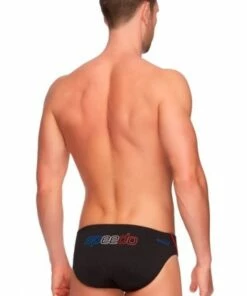 Speedo Mens Endurance Logo Brief Black -Cheap Swimweargalore Store sp136857496 speedo mens endurance logo brief back black.1562775428 1