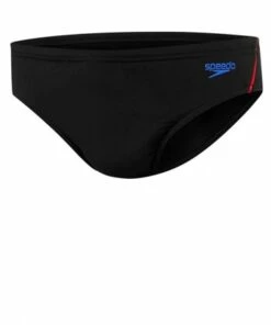 Speedo Mens Endurance Logo Brief Black