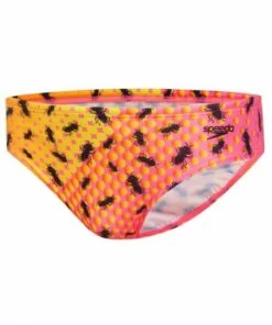 Speedo Mens Ants Escape Brief Orange/Pink