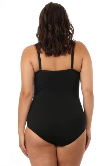 Speedo Lux Pro Shaper One Piece Black 2 Speedo Lux Pro Shaper One Piece Black - Image 2