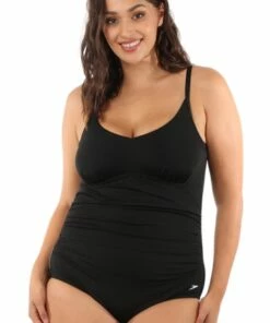 Speedo Lux Pro Shaper One Piece Black