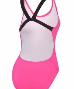 Speedo Endurance Leaderback One Piece Neon Pink -Cheap Swimweargalore Store sp22u815537.688 speedo endurance leaderback one piece back