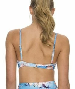 Sunseeker Portabello D Moulded Push Up Bra Blue -Cheap Swimweargalore Store ss11710d 3