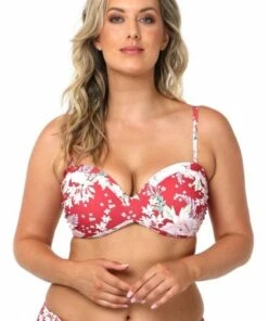 Sunseeker Phoenix D Cup Moulded Bandeau Clay