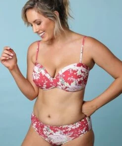 Sunseeker Phoenix D Cup Moulded Bandeau Clay -Cheap Swimweargalore Store sun11825d sunseeker phoenix d cup moulded bandeau front campaign2