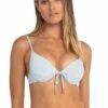 Sunseeker Sail Moulded Push Up Bra Blue
