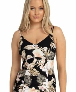Sunseeker Luana F/G Cup Minimiser Tankini Separate Black