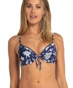 Sunseeker Aria Moulded Push Up Bra Ink